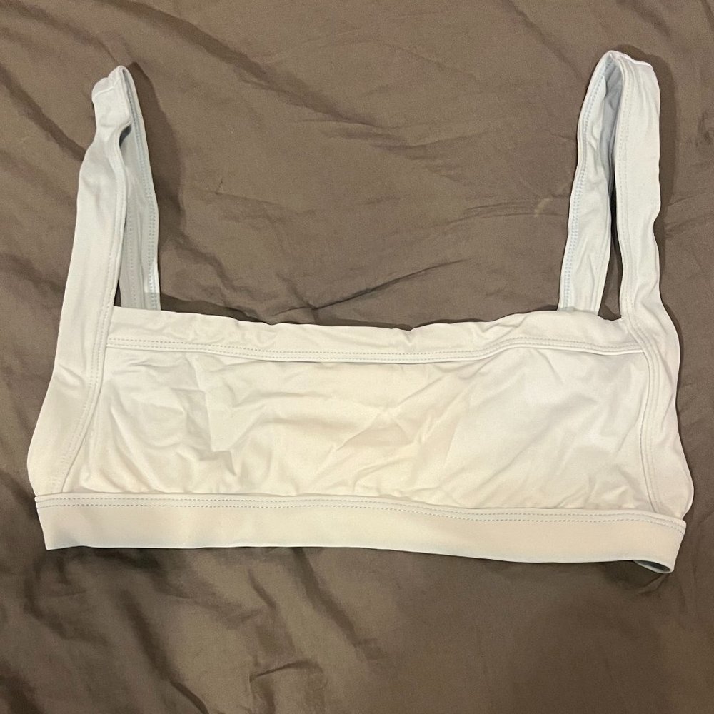 Light Blue Bikini Bathing Suit Top